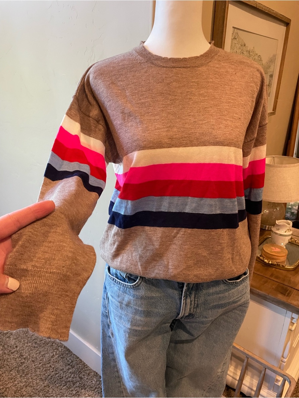 Sundry sweater wool cashmere blend size xs